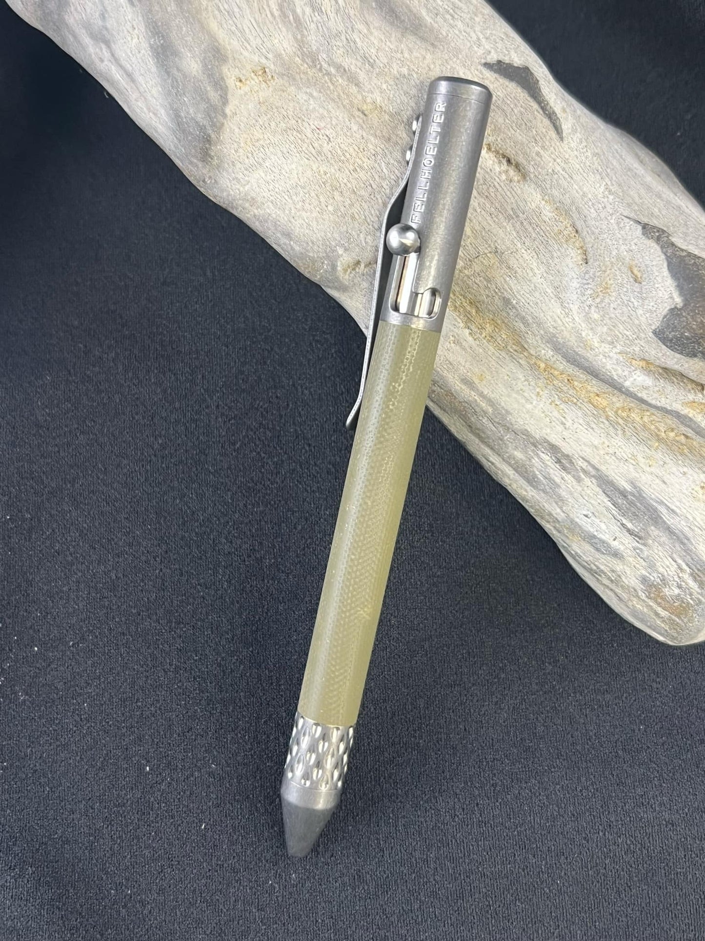 Full Size TiBolt, New Grip Design, G10 and Carbon Fiber