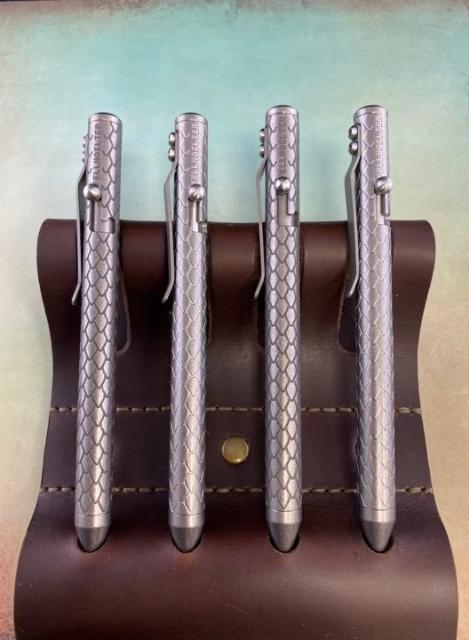 Titanium - Big Dragon TiBolt - Full Length Engraving Full Size
