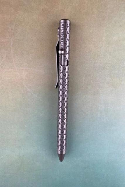 Titanium - Big Dragon TiBolt - Full Length Engraving Full Size