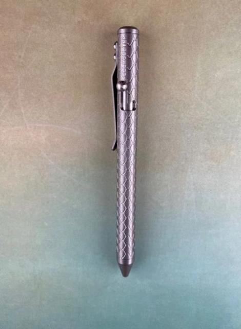 Titanium - Big Dragon TiBolt - Full Length Engraving Full Size