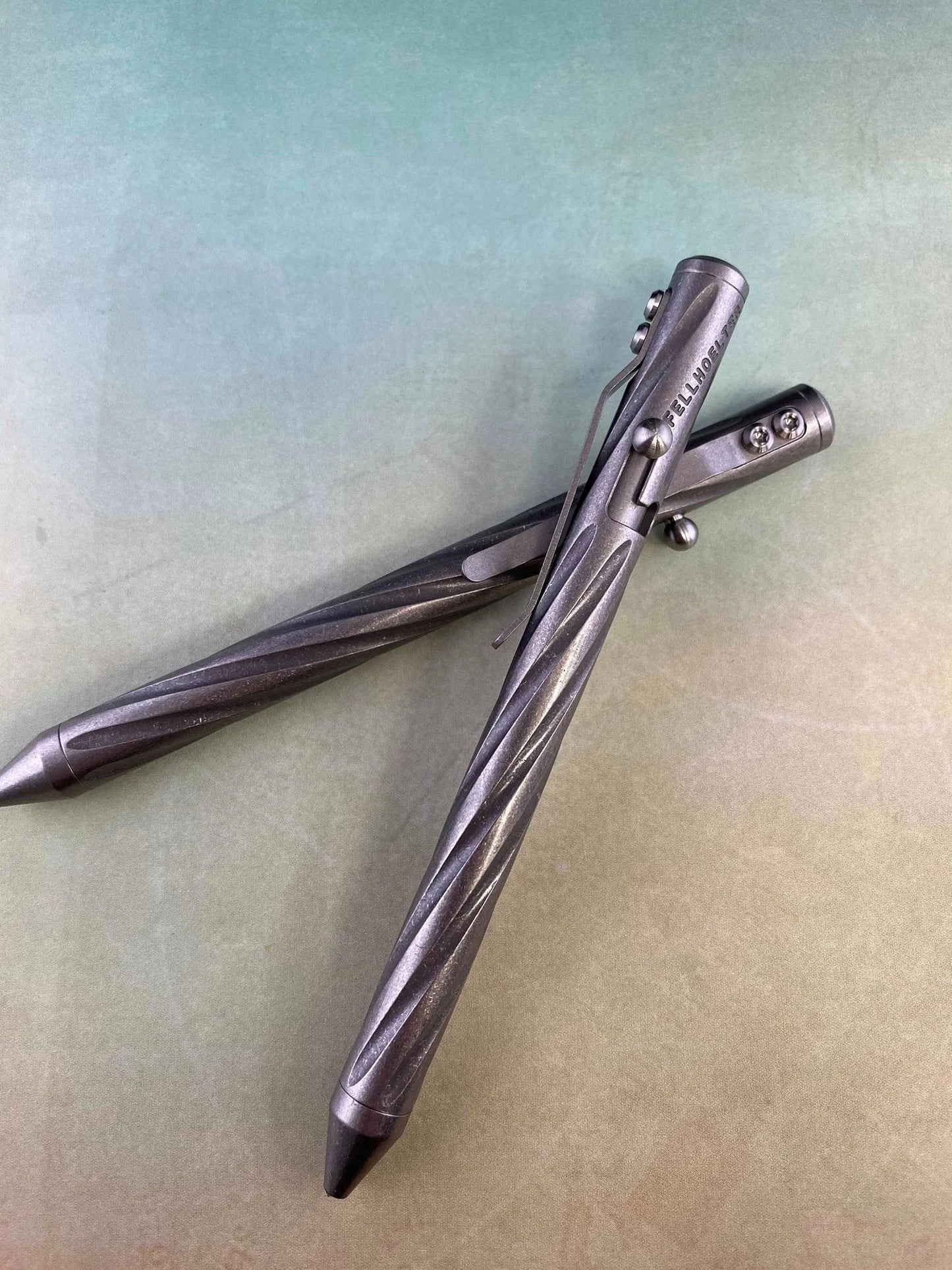 Spiral Fluted TiBolt Full Size Titanium