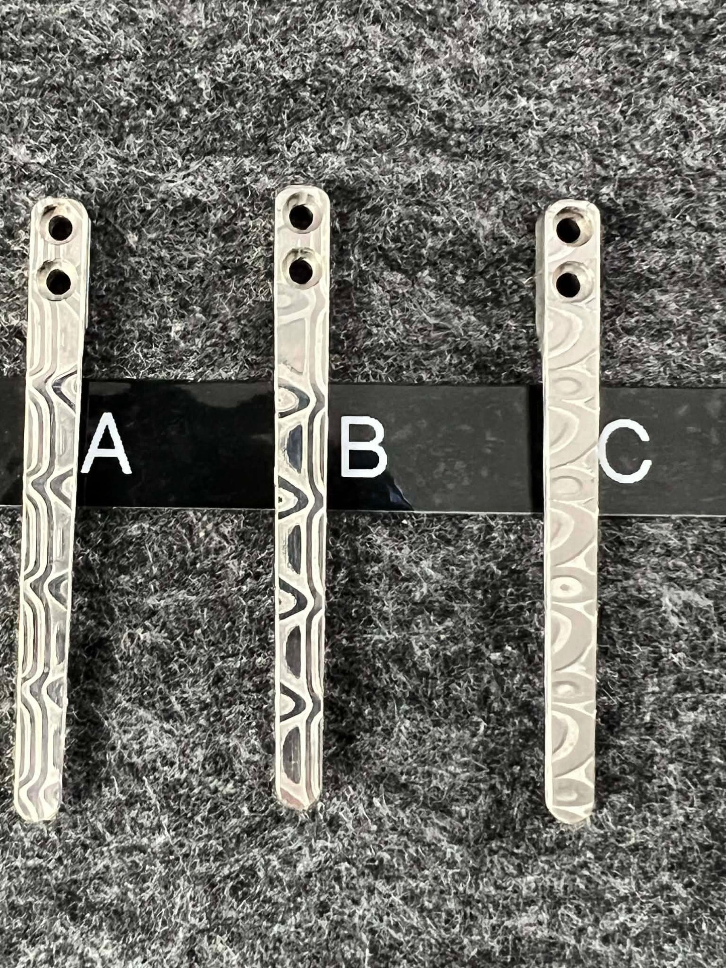 Damasteel Milled Pocket Clips