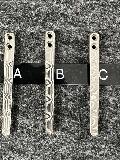Damasteel Milled Pocket Clips
