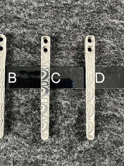 Damasteel Milled Pocket Clips