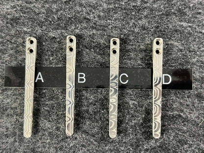 Damasteel Milled Pocket Clips