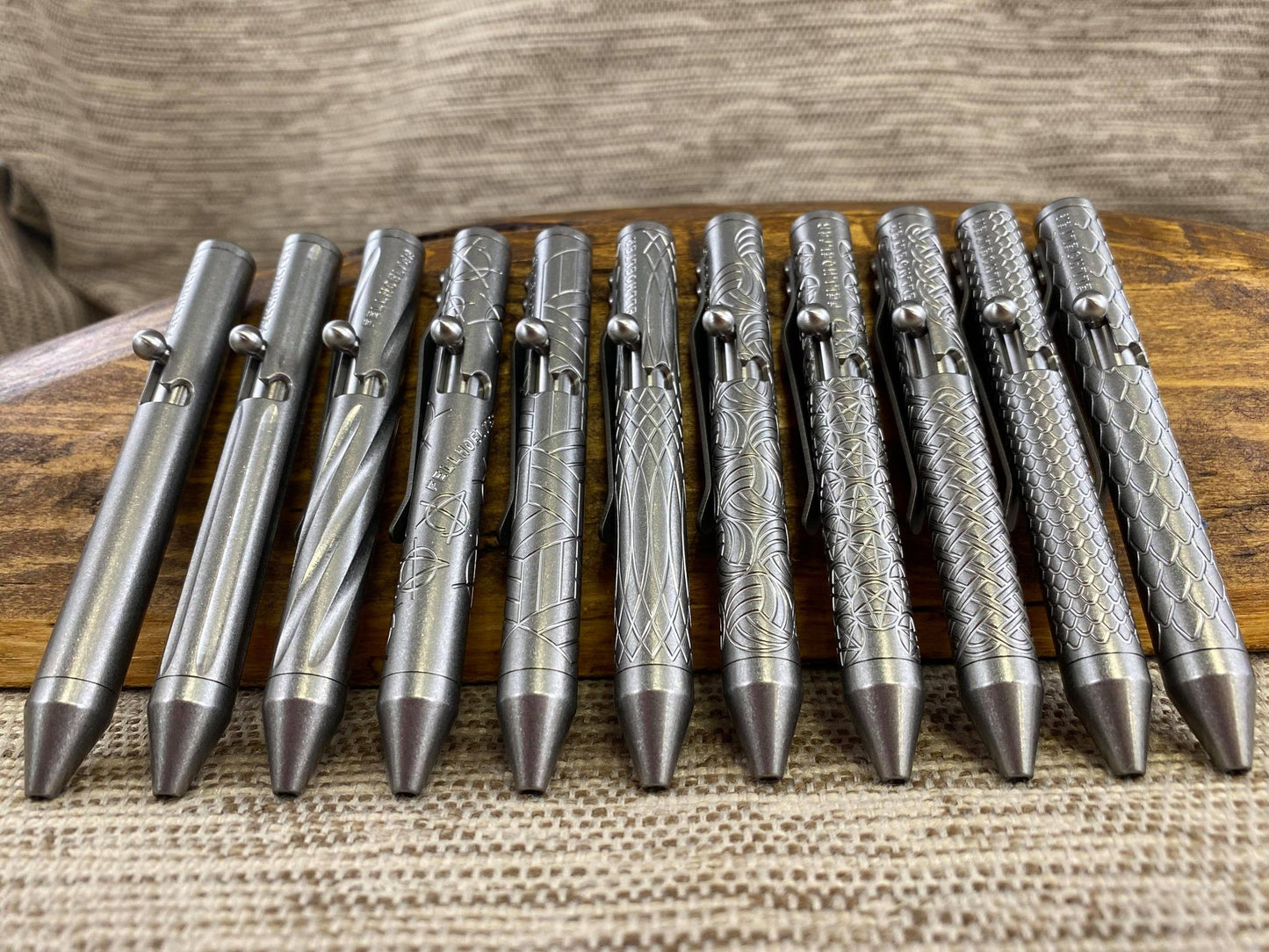 Titanium TiNyBolt Pen